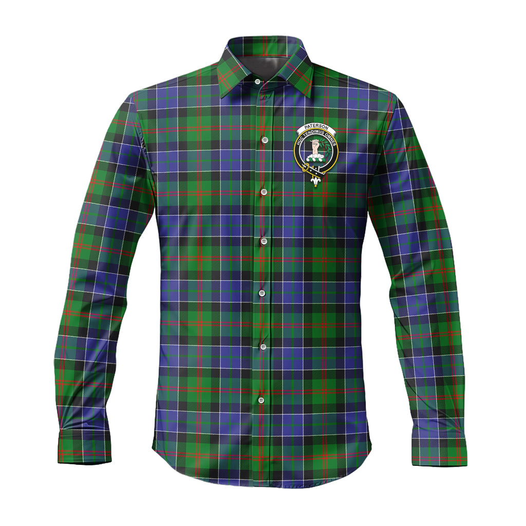paterson-tartan-long-sleeve-button-up-shirt-with-family-crest