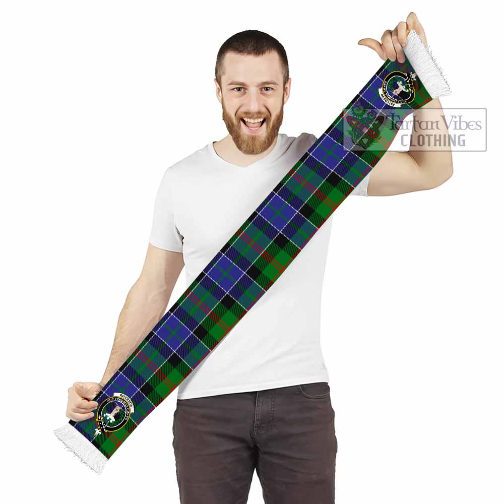 Tartan Vibes Clothing Paterson Tartan Ruffneck Scarf with Family Crest
