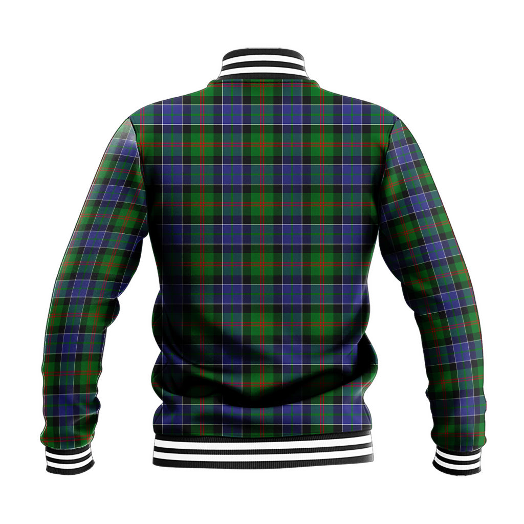 Paterson Tartan Baseball Jacket with Family Crest - Tartan Vibes Clothing