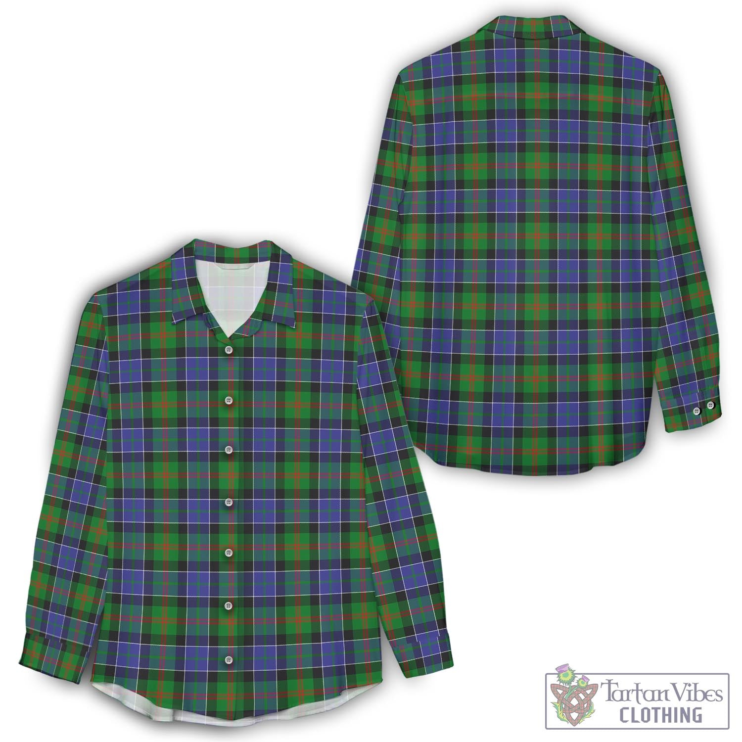 Paterson Tartan Womens Casual Shirt