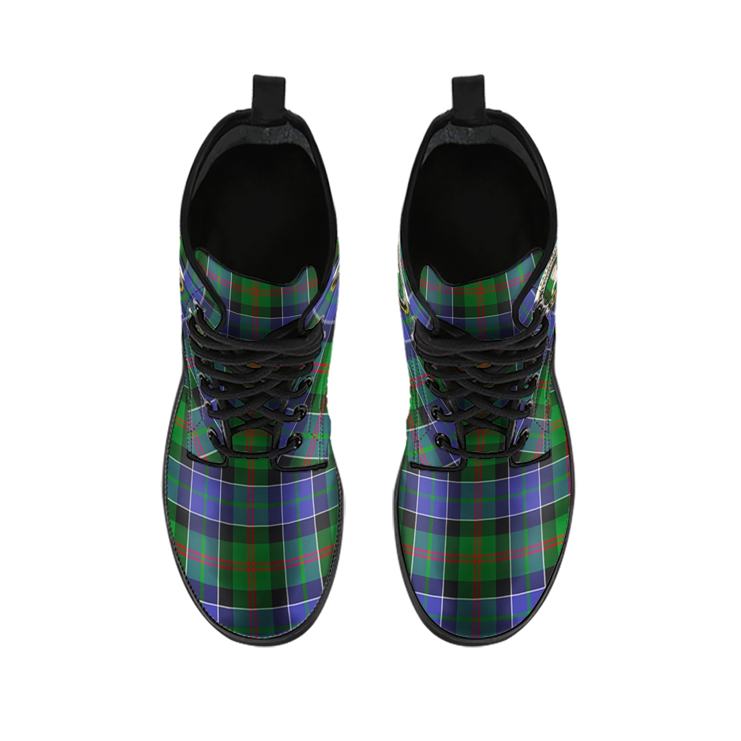 paterson-tartan-leather-boots-with-family-crest