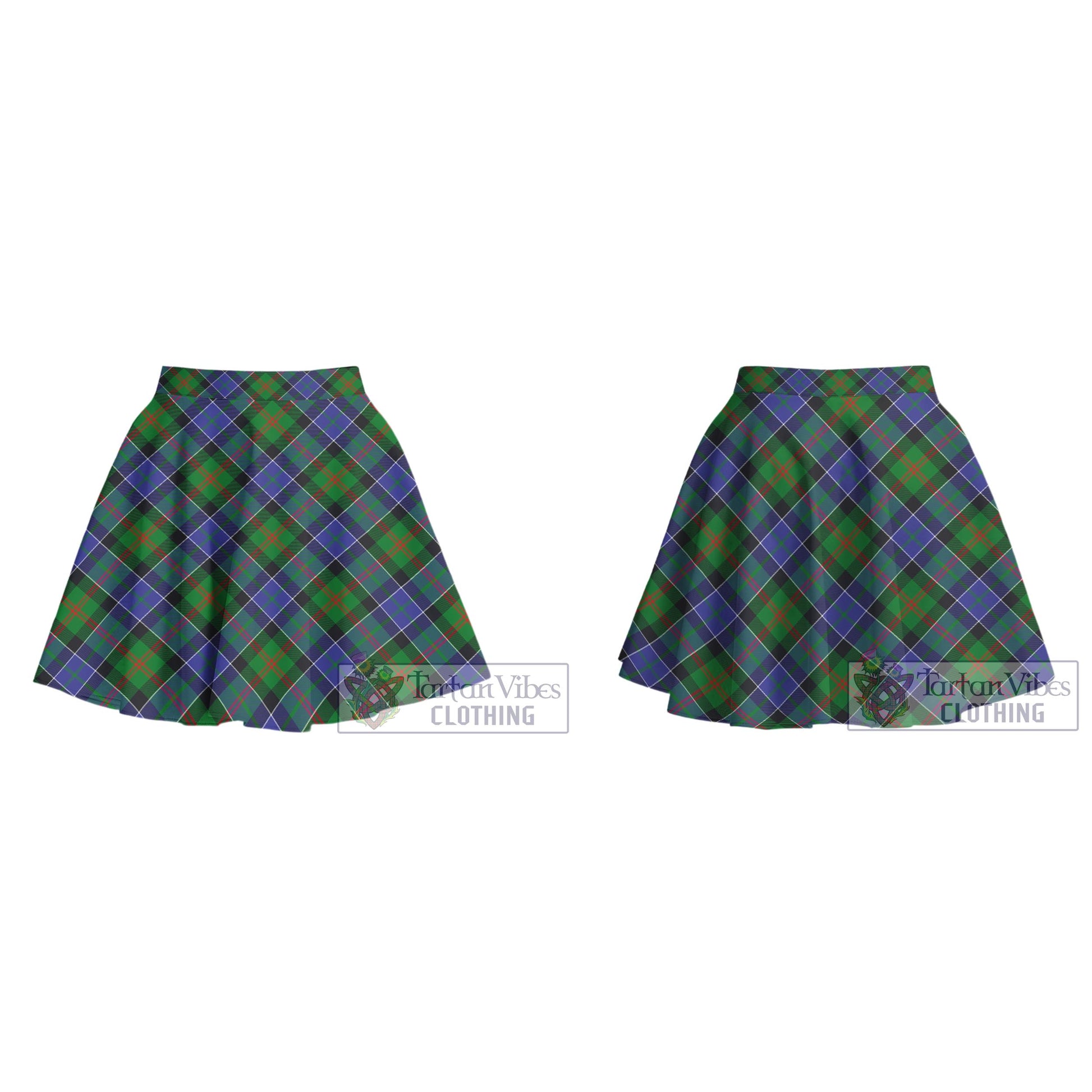Tartan Vibes Clothing Paterson Tartan Women's Plated Mini Skirt