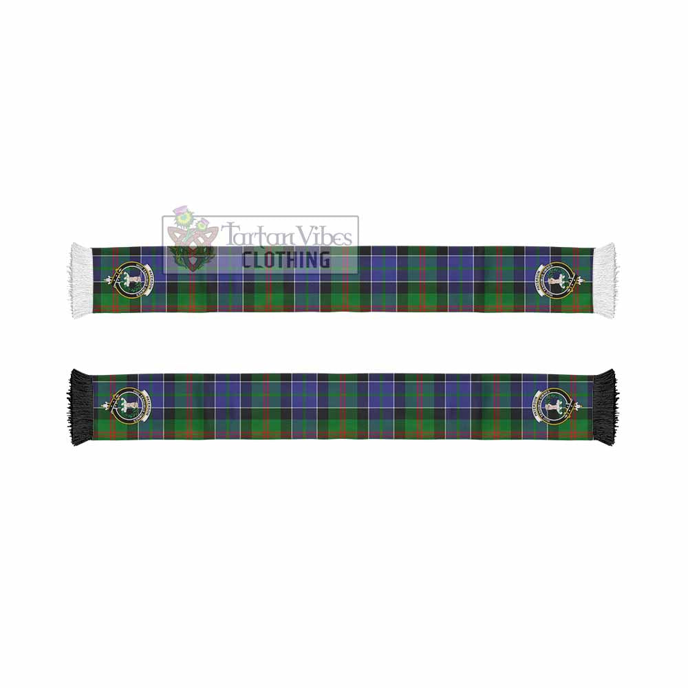 Tartan Vibes Clothing Paterson Tartan Ruffneck Scarf with Family Crest