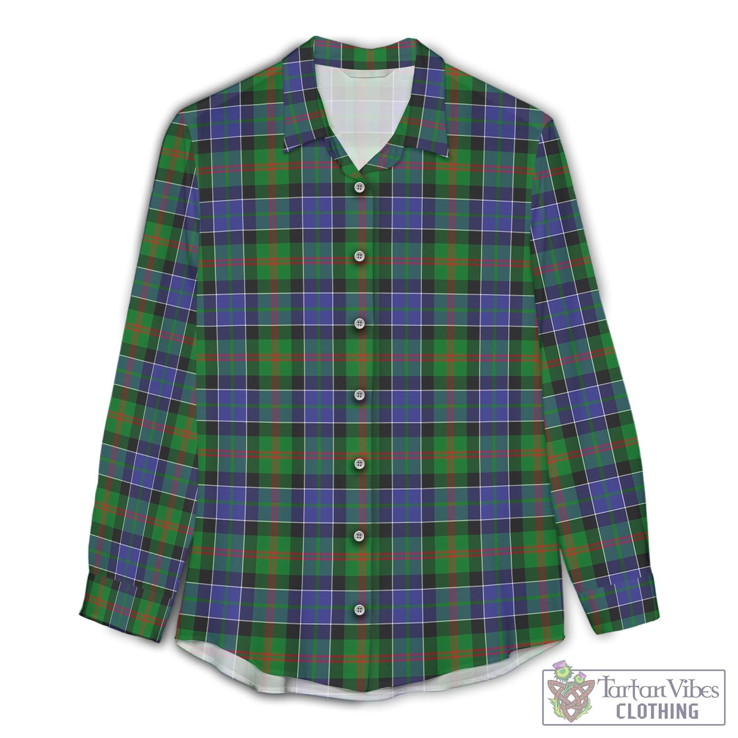 Paterson Tartan Womens Casual Shirt