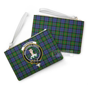 Paterson Family Crest Tartan Clutch Bag