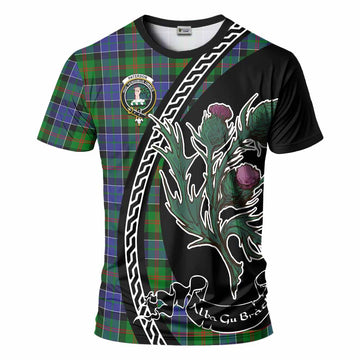 Paterson Family Crest Tartan T-Shirt Alba Thistle Inspired - Tartan Vibes Clothing