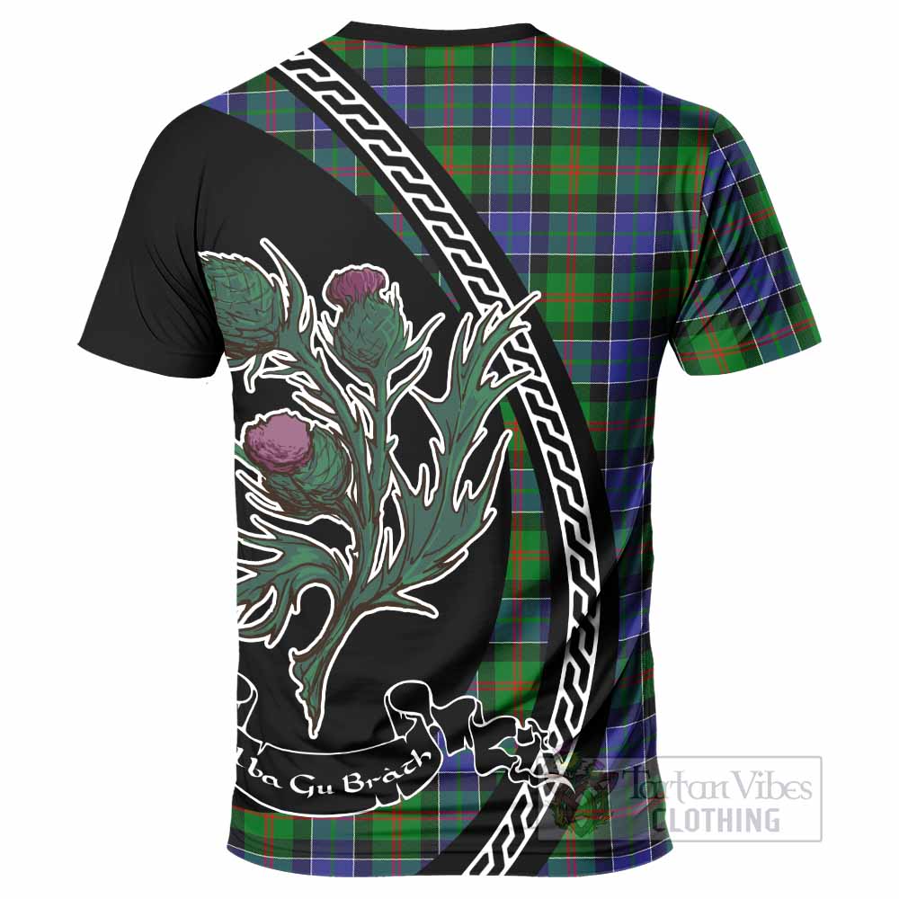 Paterson Family Crest Tartan T-Shirt Alba Thistle Inspired - Tartan Vibes Clothing
