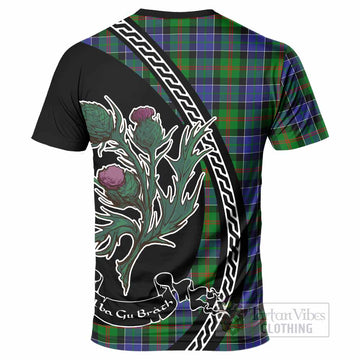 Paterson Family Crest Tartan T-Shirt Alba Thistle Inspired - Tartan Vibes Clothing