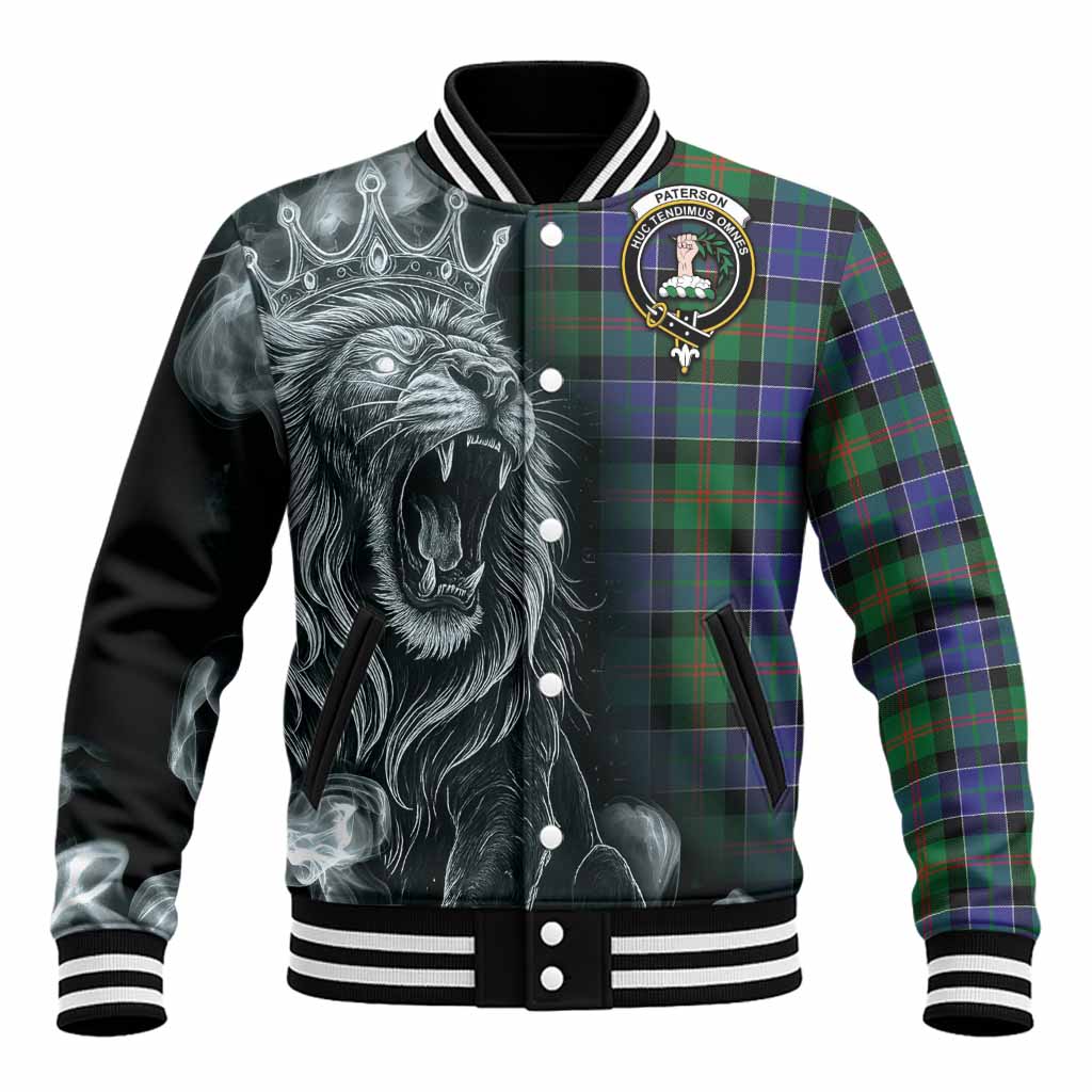 Paterson Tartan Baseball Jacket Roaring Lion Heritage