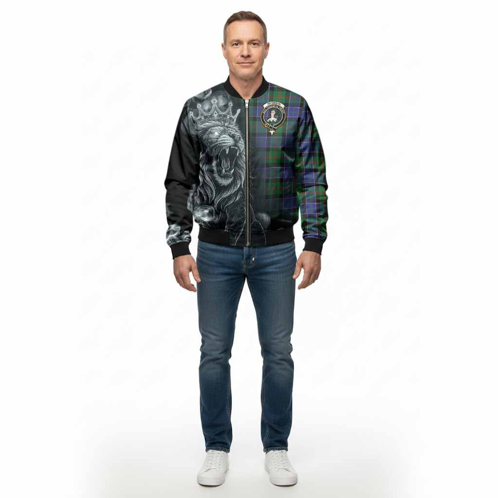 Paterson Tartan Bomber Jacket Roaring Lion Heritage