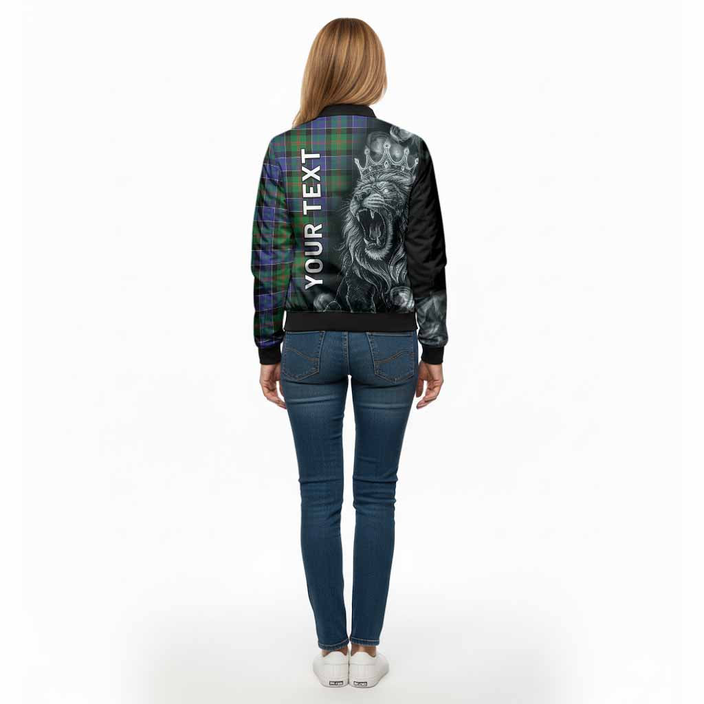 Paterson Tartan Bomber Jacket Roaring Lion Heritage