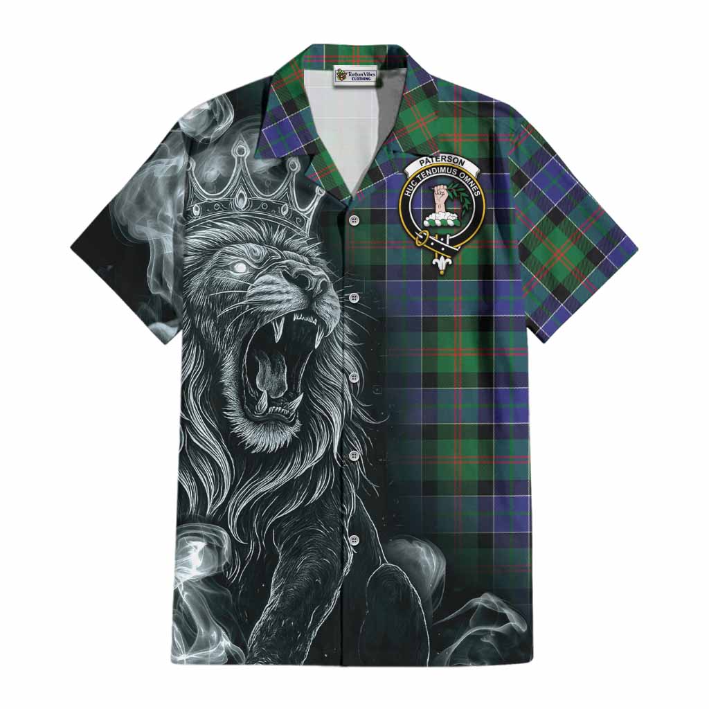 Paterson Tartan Cotton Hawaiian Shirt Roaring Lion Heritage