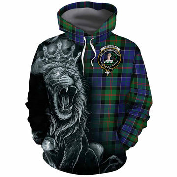 Paterson Tartan Cotton Hoodie Roaring Lion Heritage