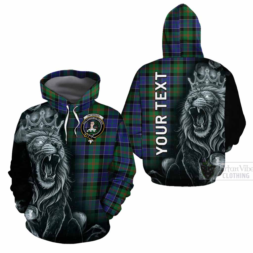 Paterson Tartan Cotton Hoodie Roaring Lion Heritage