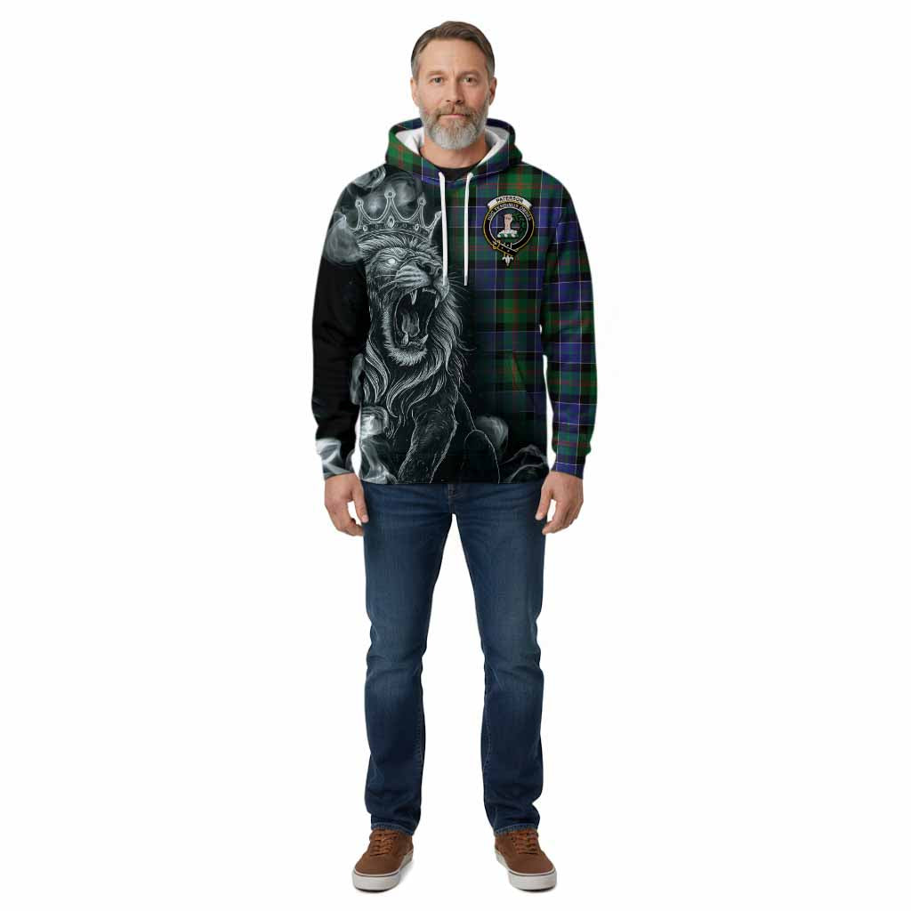 Paterson Tartan Cotton Hoodie Roaring Lion Heritage