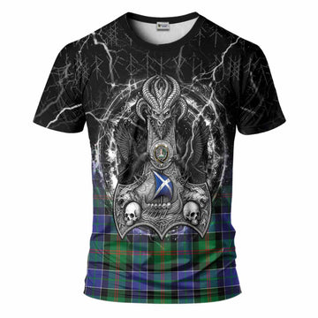 Paterson Tartan Crest T-Shirt Celtic Odin's Raven Legacy