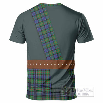 Paterson Tartan Crest T-Shirt Kilt Costume Style