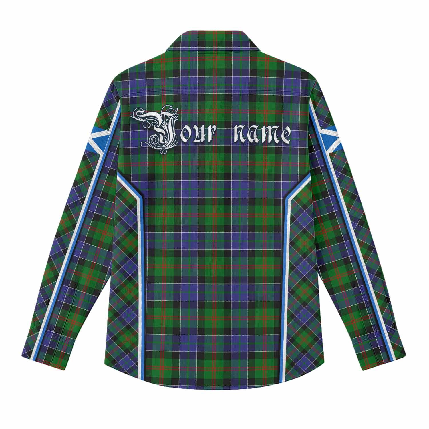 Paterson Tartan Crest Women Casual Shirt Scotland Coat of Arm Flag Style - Tartan Vibes Clothing