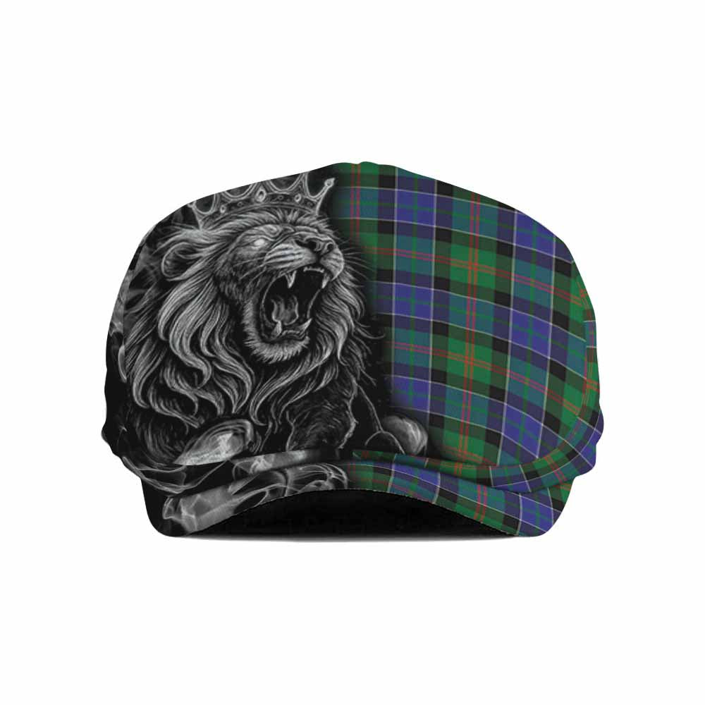 Paterson Tartan Flat Cap, Jeff Cap Roaring Lion Heritage
