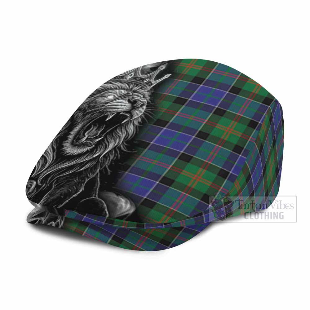 Paterson Tartan Flat Cap, Jeff Cap Roaring Lion Heritage