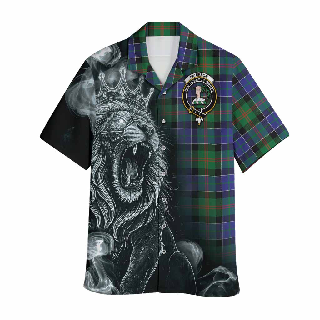 Paterson Tartan Hawaiian Shirt Roaring Lion Heritage