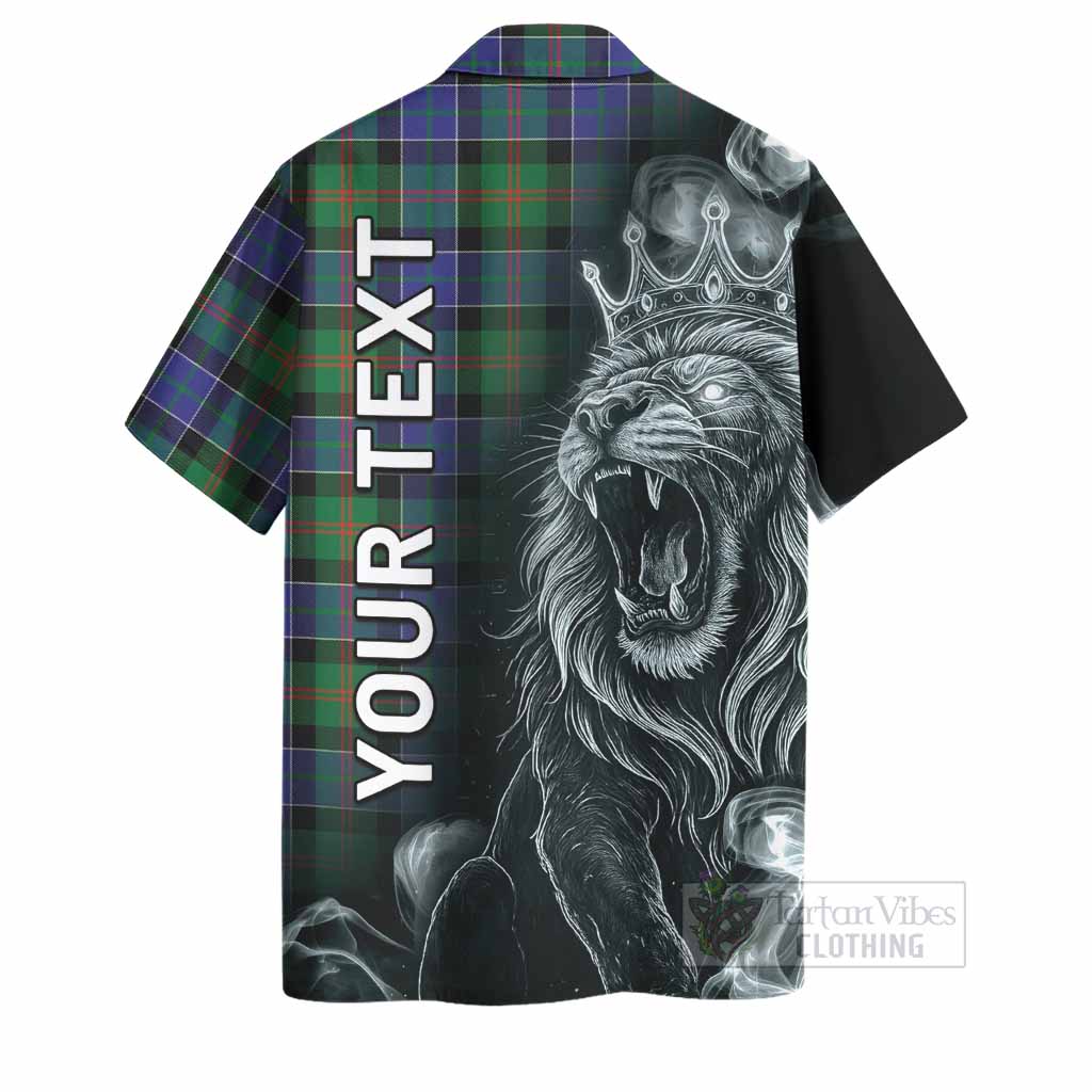 Paterson Tartan Hawaiian Shirt Roaring Lion Heritage