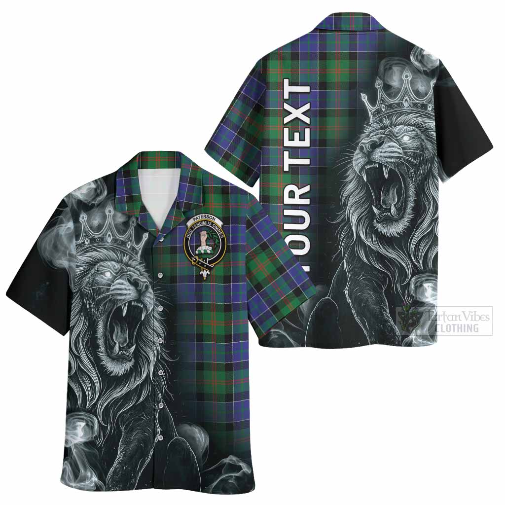 Paterson Tartan Hawaiian Shirt Roaring Lion Heritage