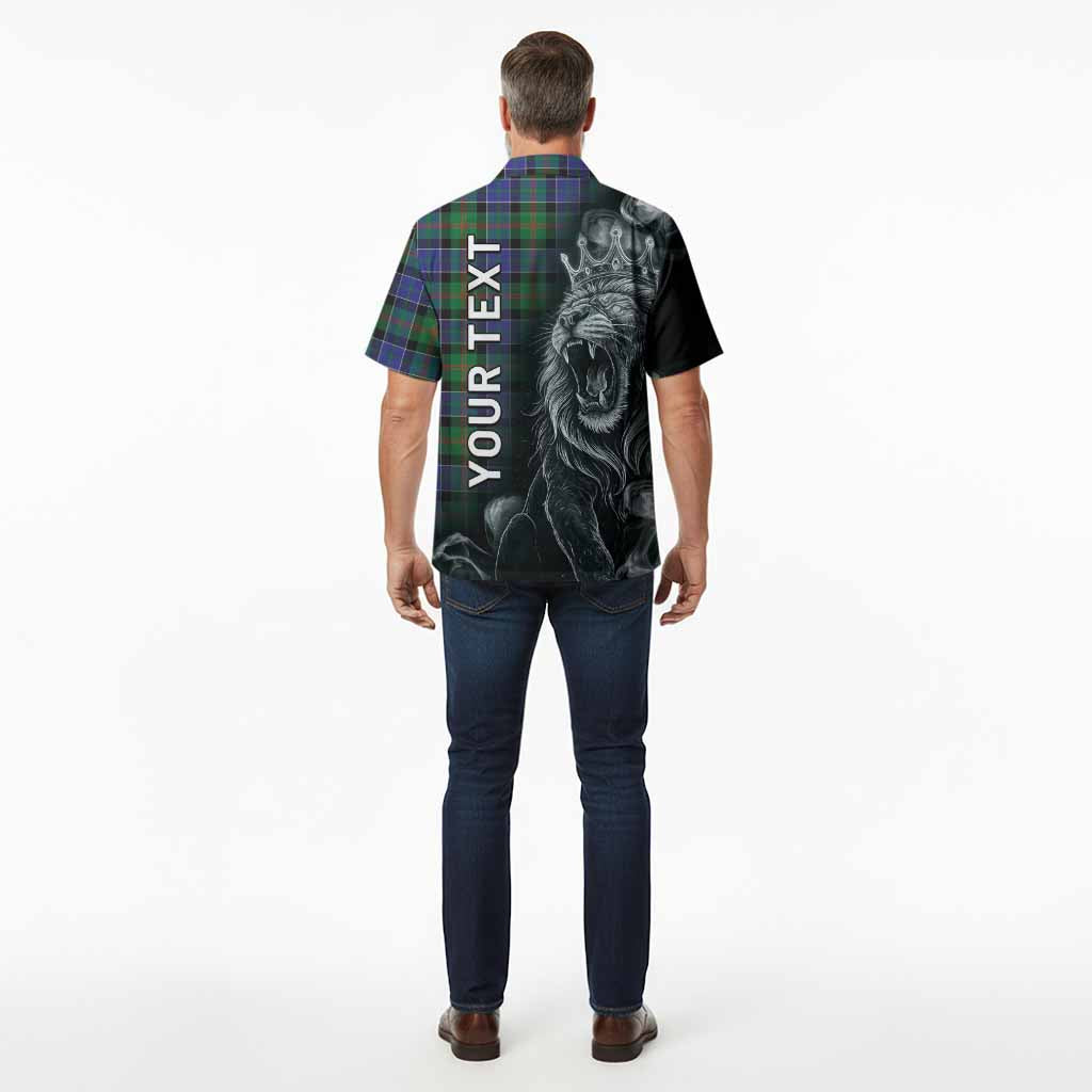 Paterson Tartan Hawaiian Shirt Roaring Lion Heritage