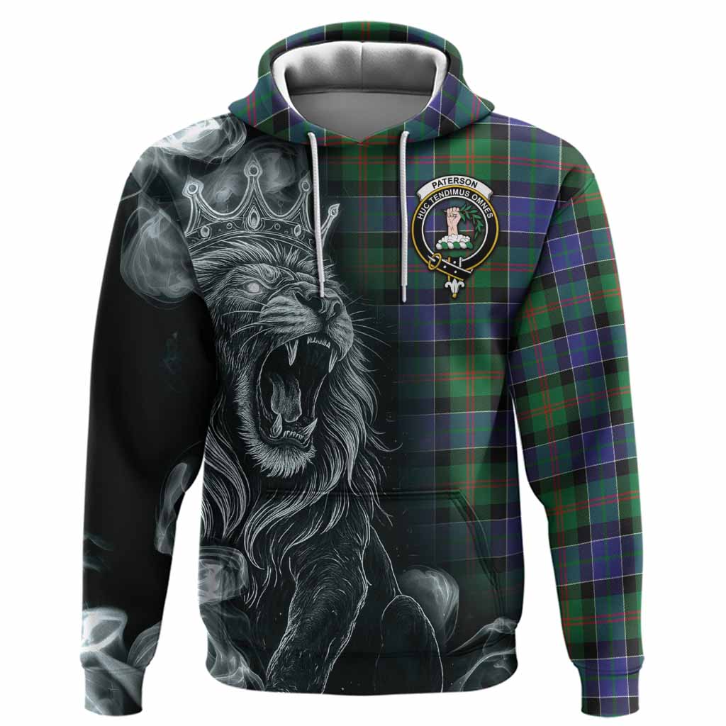 Paterson Tartan Hoodie Roaring Lion Heritage