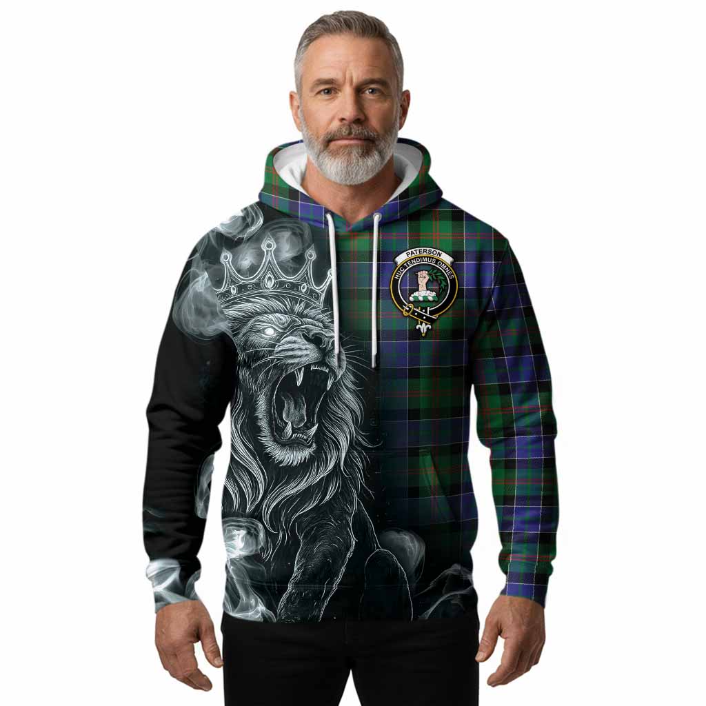 Paterson Tartan Hoodie Roaring Lion Heritage