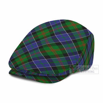 Paterson Tartan Flat Cap, Jeff Cap Cross Style