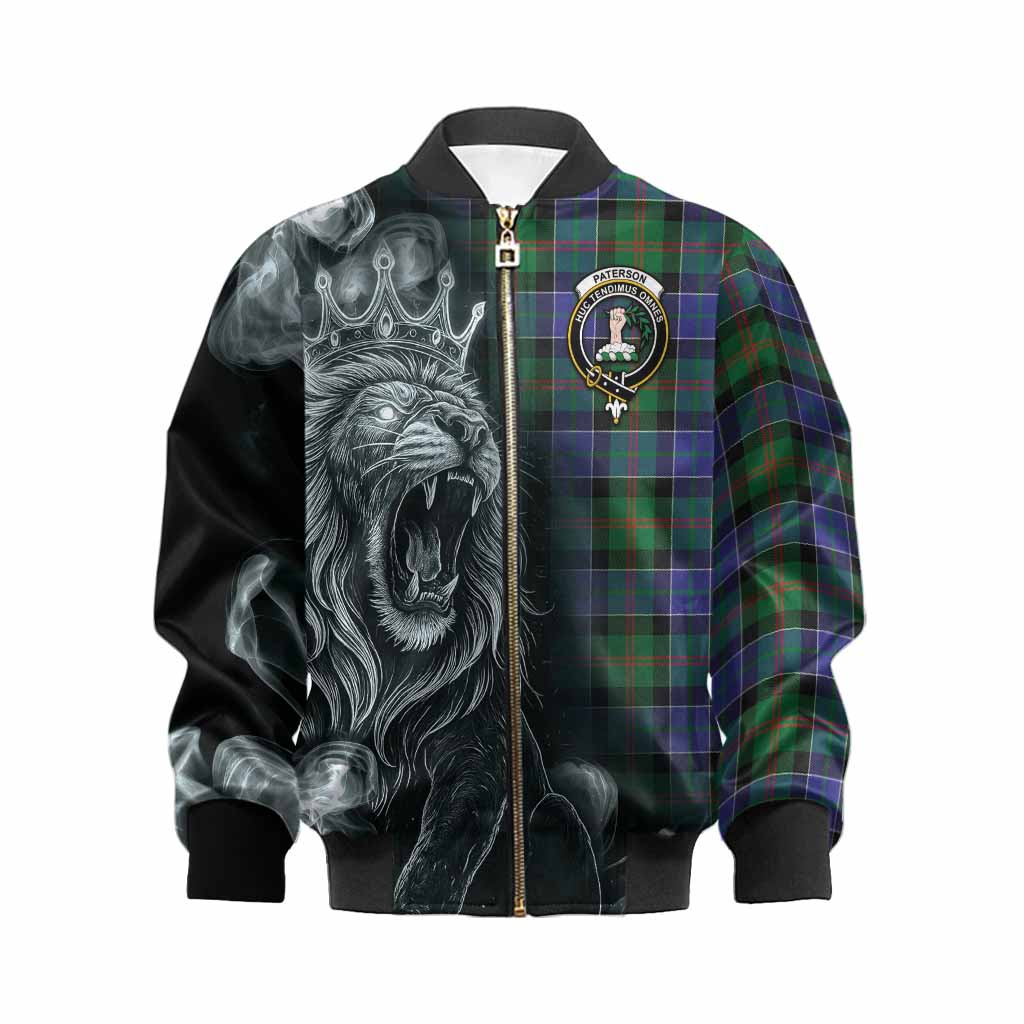 Paterson Tartan Kid Bomber Jacket Roaring Lion Heritage