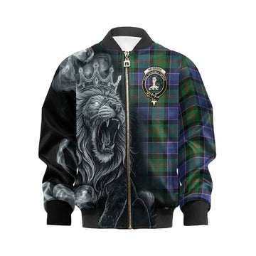 Paterson Tartan Kid Bomber Jacket Roaring Lion Heritage