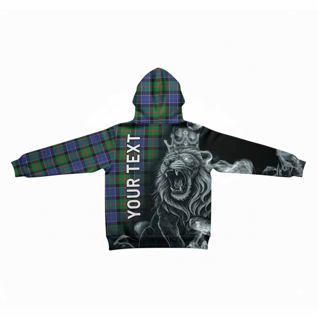 Paterson Tartan Kid Hoodie Roaring Lion Heritage