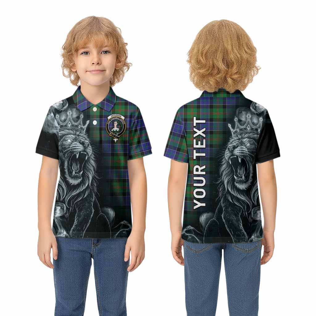 Paterson Tartan Kid Polo Shirt Roaring Lion Heritage