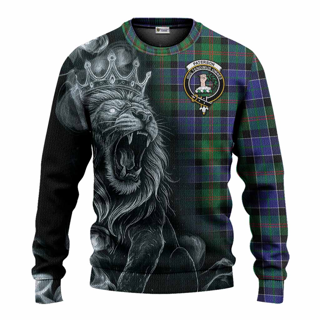 Paterson Tartan Knitted Sweater Roaring Lion Heritage