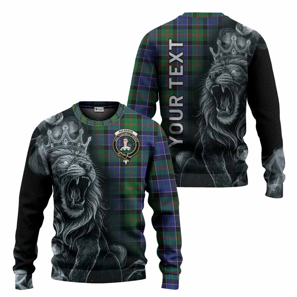 Paterson Tartan Knitted Sweater Roaring Lion Heritage