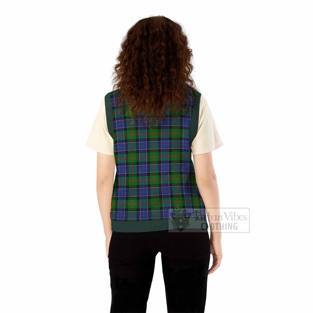 Paterson Tartan Knitted V-Neck Vest - Tartan Vibes Clothing