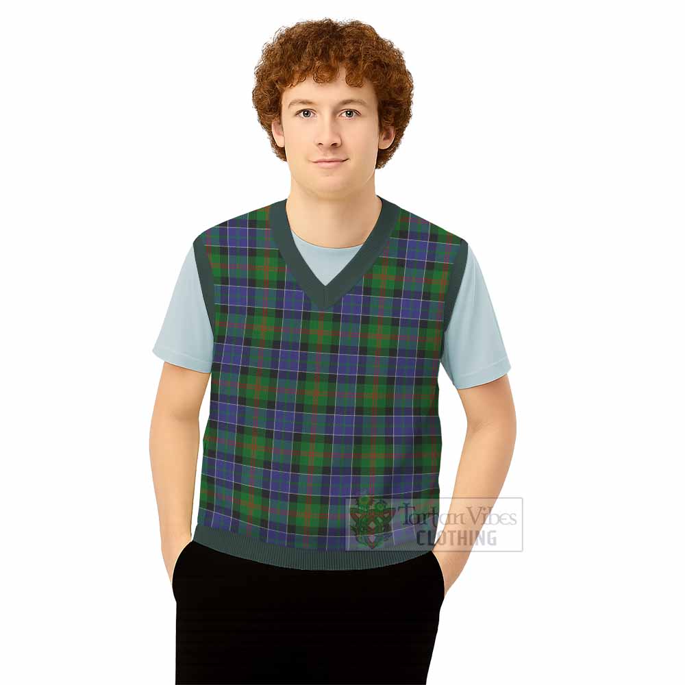 Paterson Tartan Knitted V-Neck Vest - Tartan Vibes Clothing