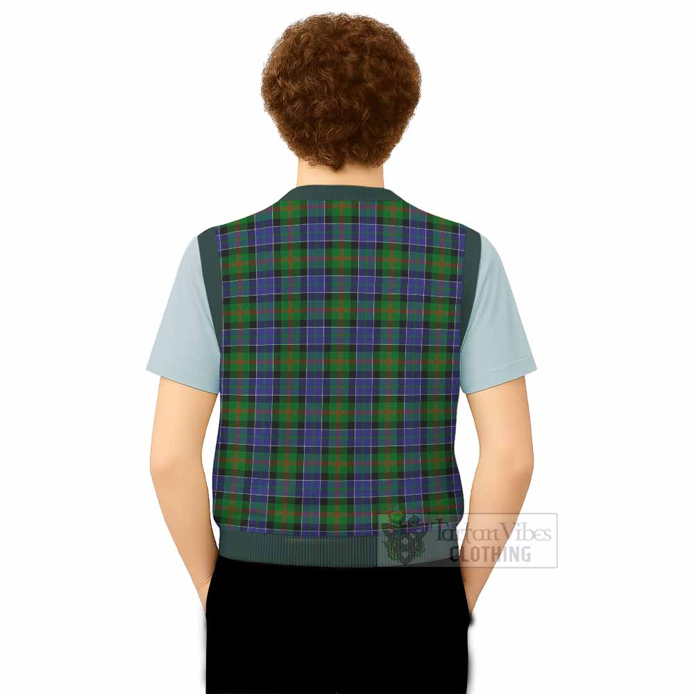 Paterson Tartan Knitted V-Neck Vest - Tartan Vibes Clothing
