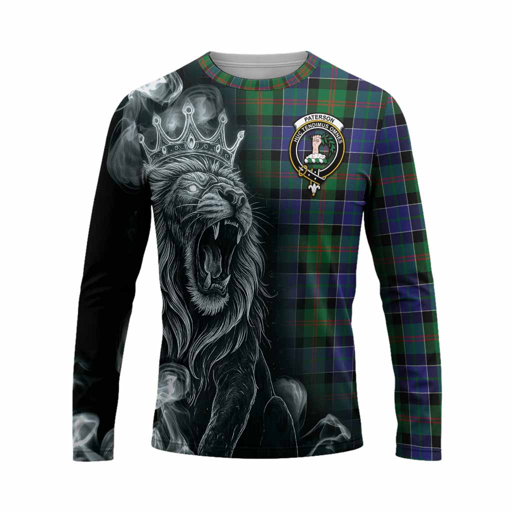 Paterson Tartan Long Sleeve T-Shirt Roaring Lion Heritage