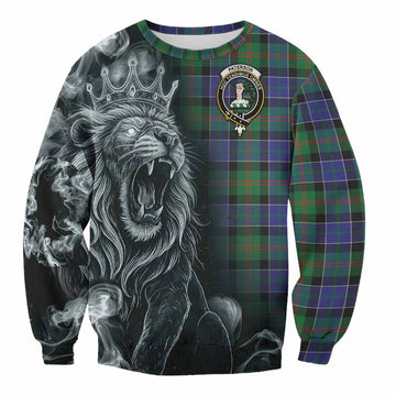 Paterson Tartan Sweatshirt Roaring Lion Heritage
