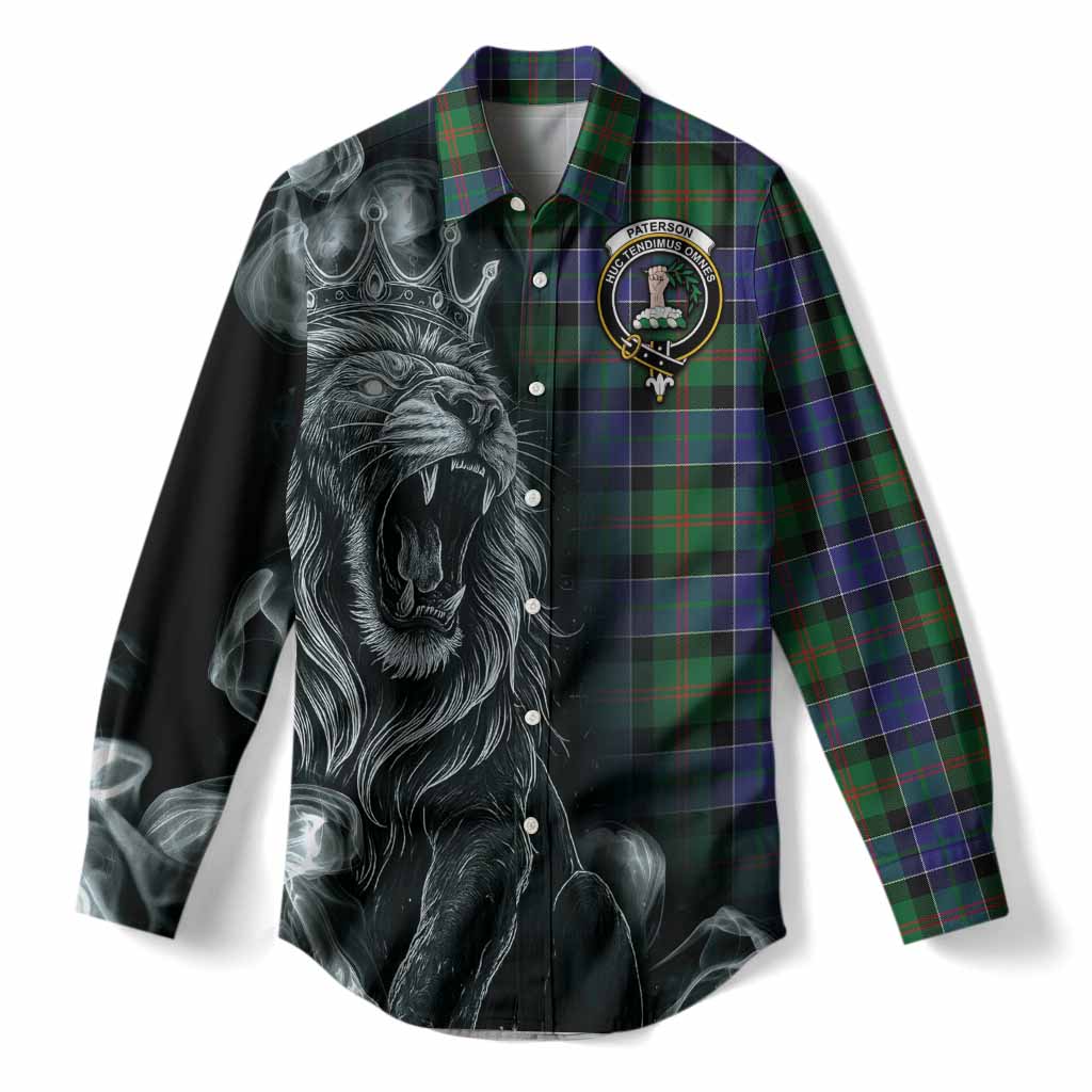 Paterson Tartan Women Casual Shirt Roaring Lion Heritage