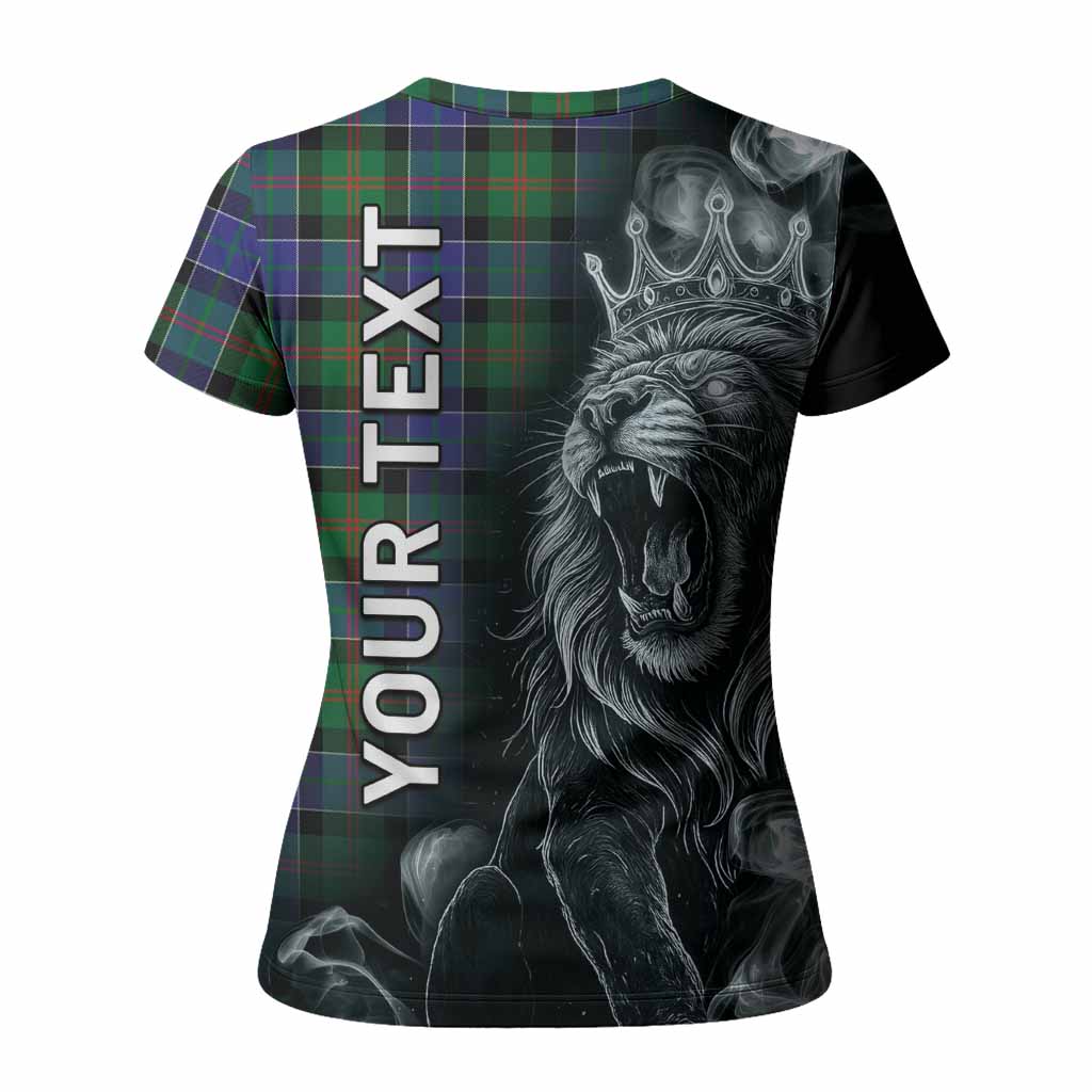 Paterson Tartan Women T shirt Roaring Lion Heritage