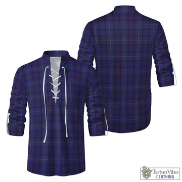 Payne Tartan Men's Scottish Traditional Jacobite Ghillie Kilt Shirt