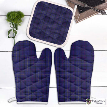 Payne Tartan Combo Oven Mitt & Pot-Holder Combo 2 Oven Mitt & 1 Pot-Holder Black - Tartan Vibes Clothing