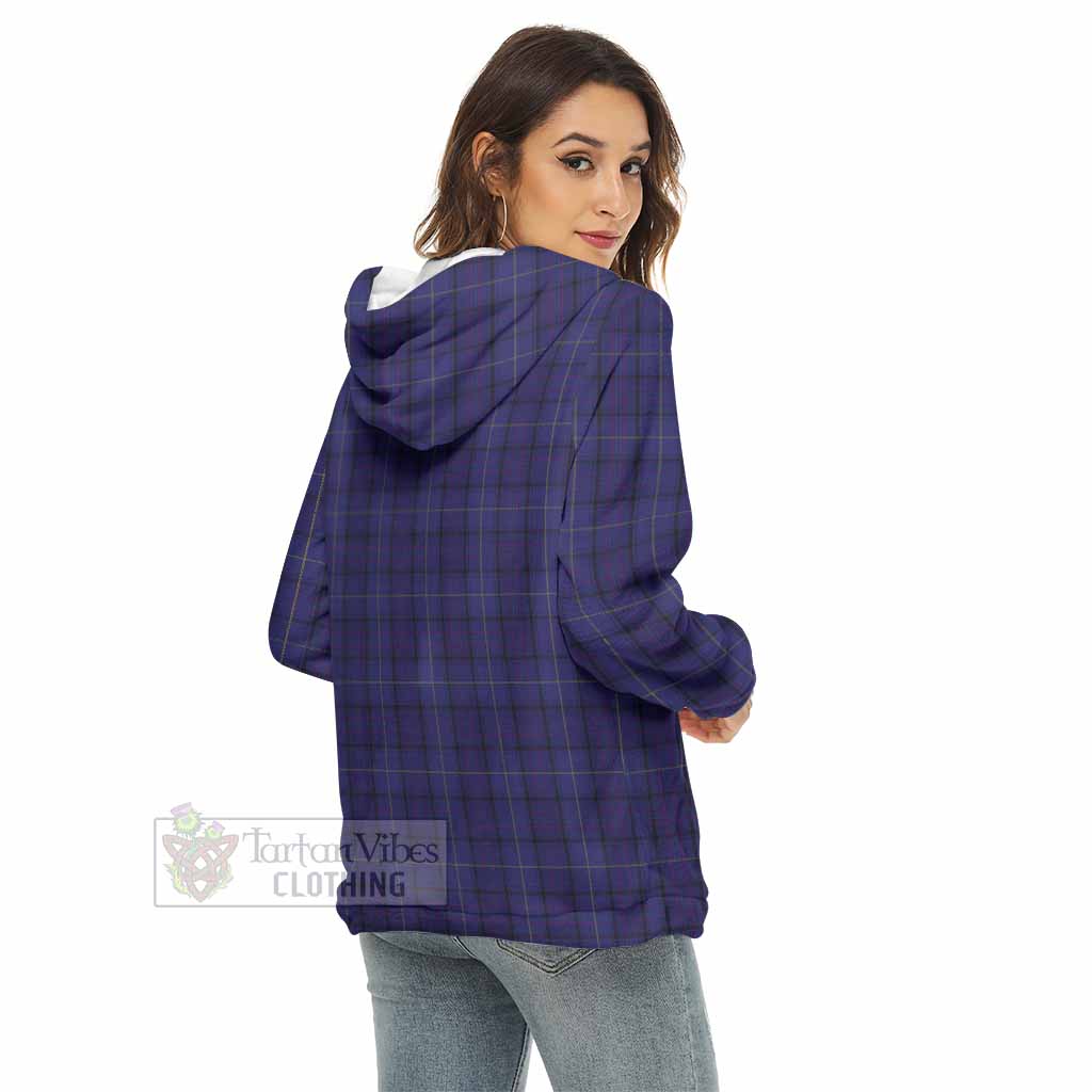Payne Tartan Women's Borg Fleece Hoodie with Half Zip - Tartan Vibes Clothing