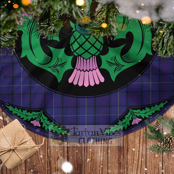 Payne Tartan Christmas Tree Skirt Scottish Thistle Style - Tartan Vibes Clothing