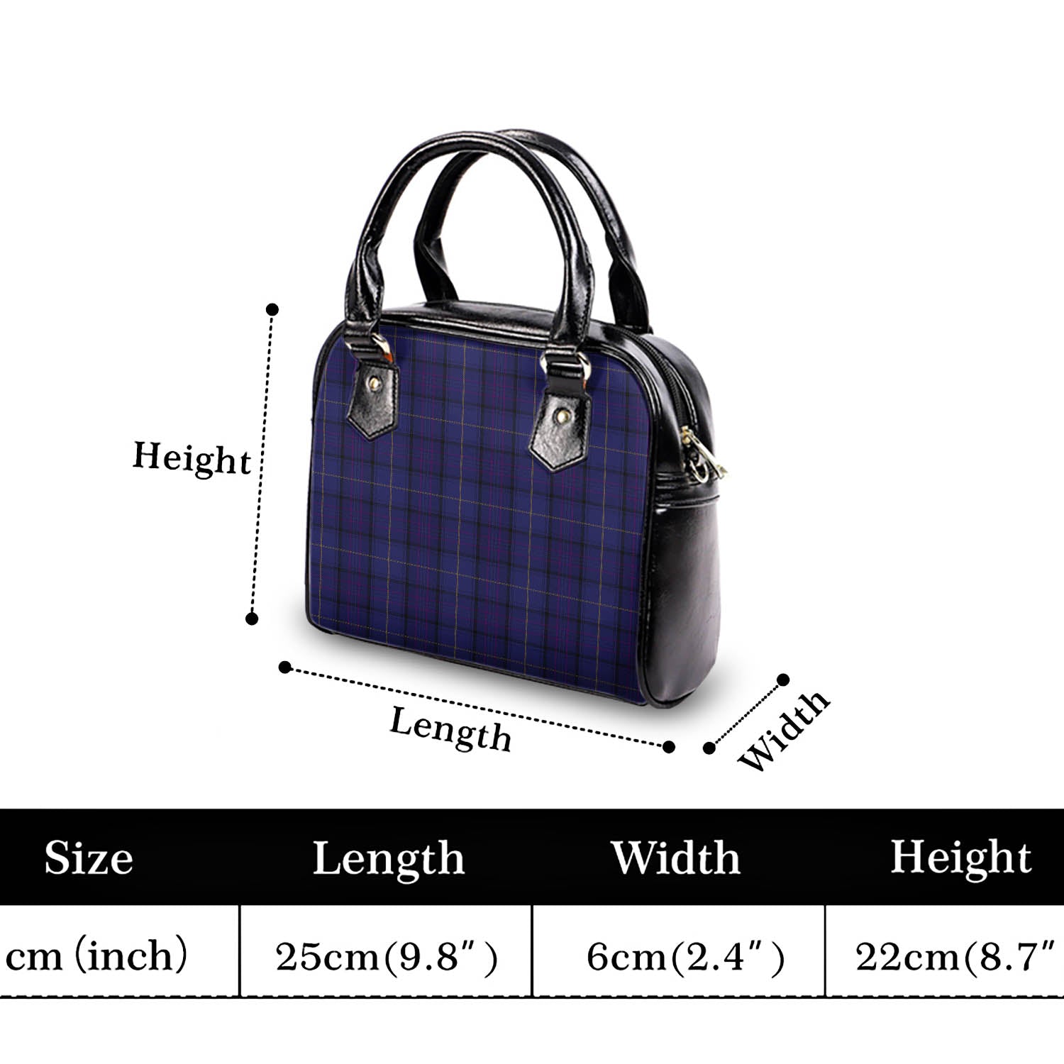 Payne Tartan Shoulder Handbags - Tartan Vibes Clothing