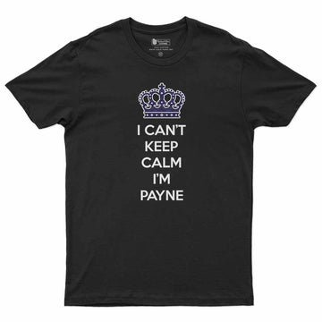 Payne Can't Keep Calm Men's T-Shirt Black - Tartan Vibes Clothing